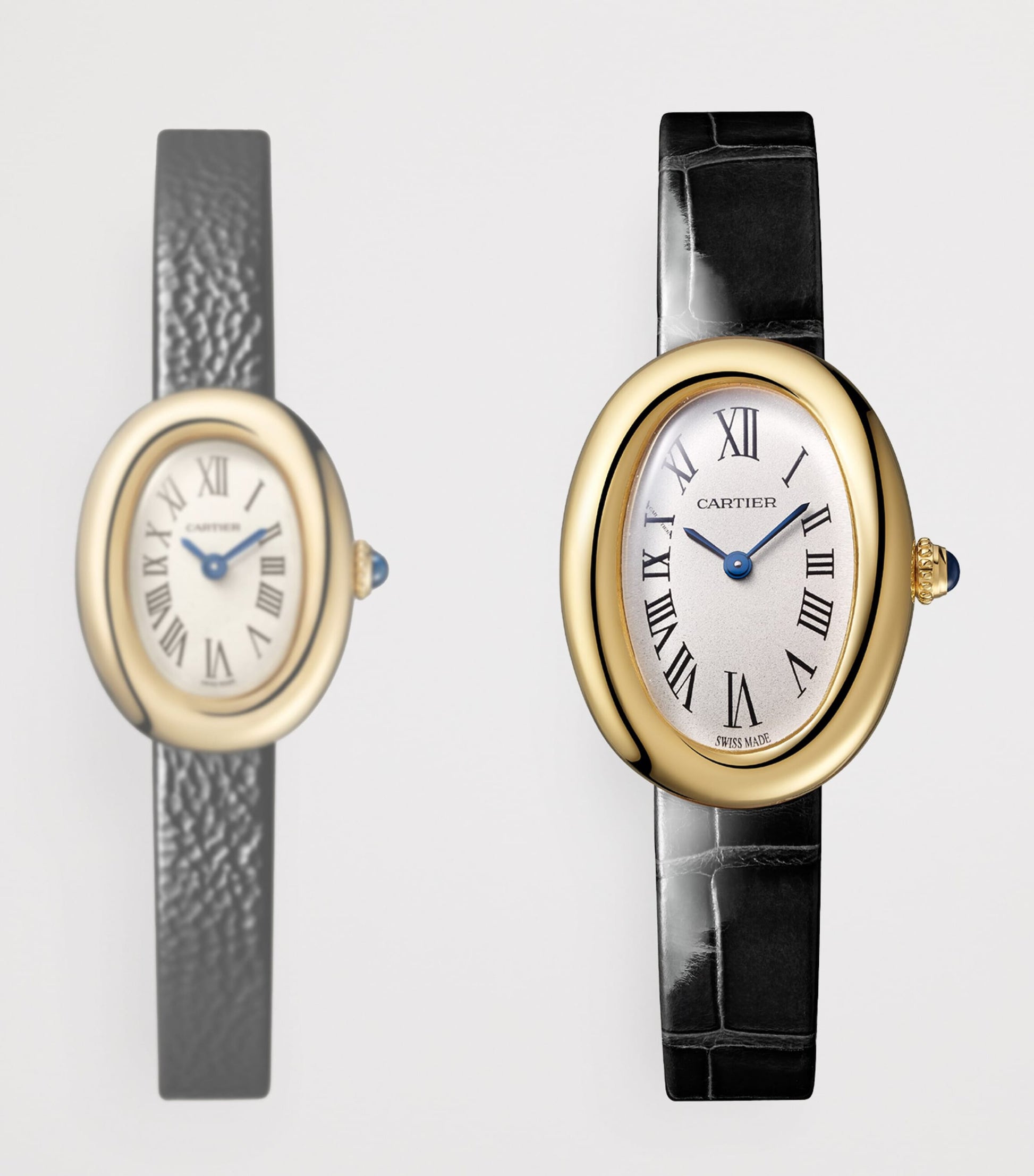 Small Yellow Gold Baignoire de Cartier Watch 23mm