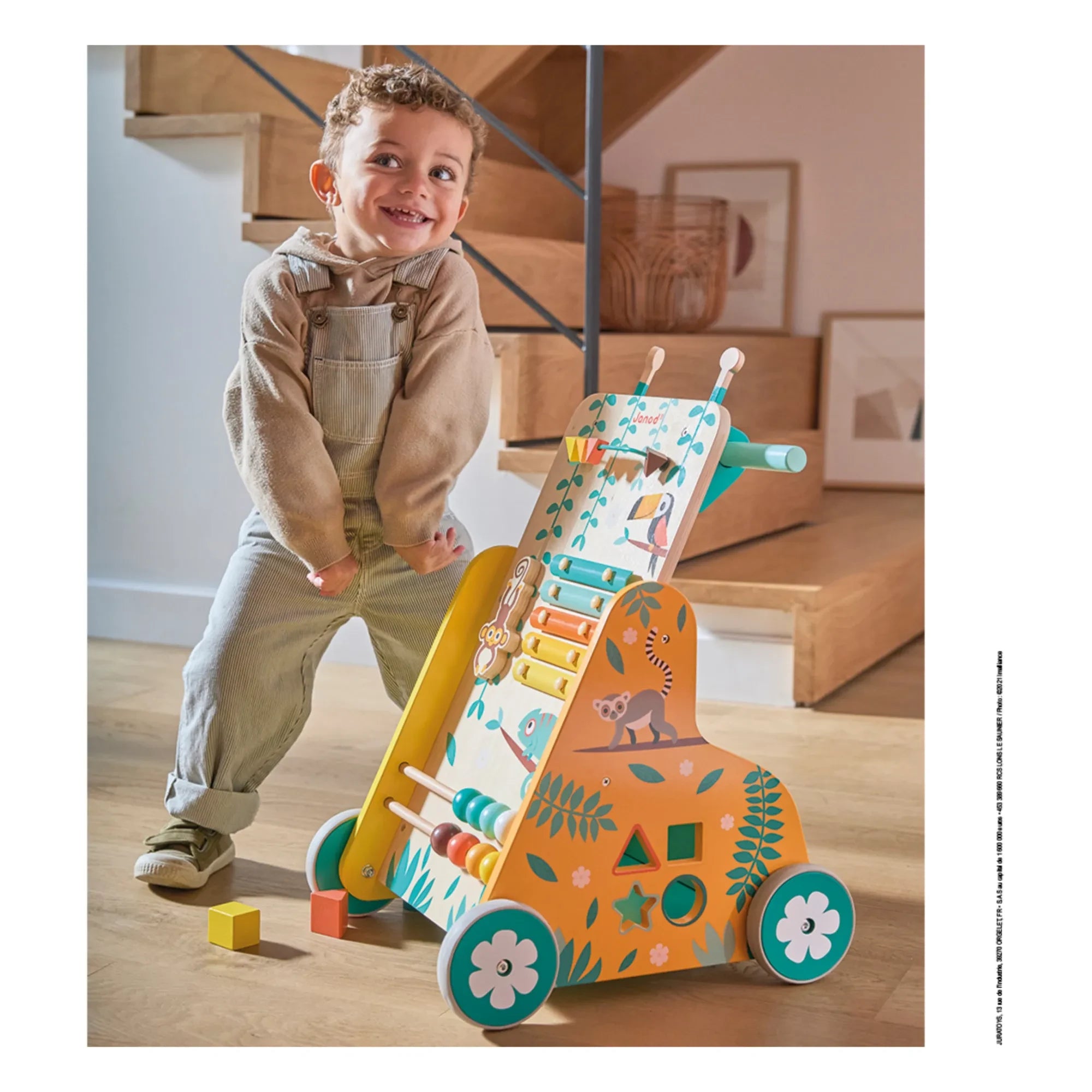 Janod - Multi-Activity Tropik Cart