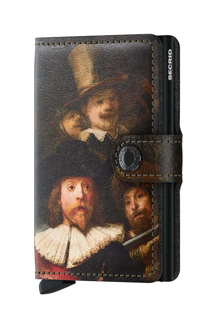 Кожен портфейл Secrid Miniwallet Art Night Watch