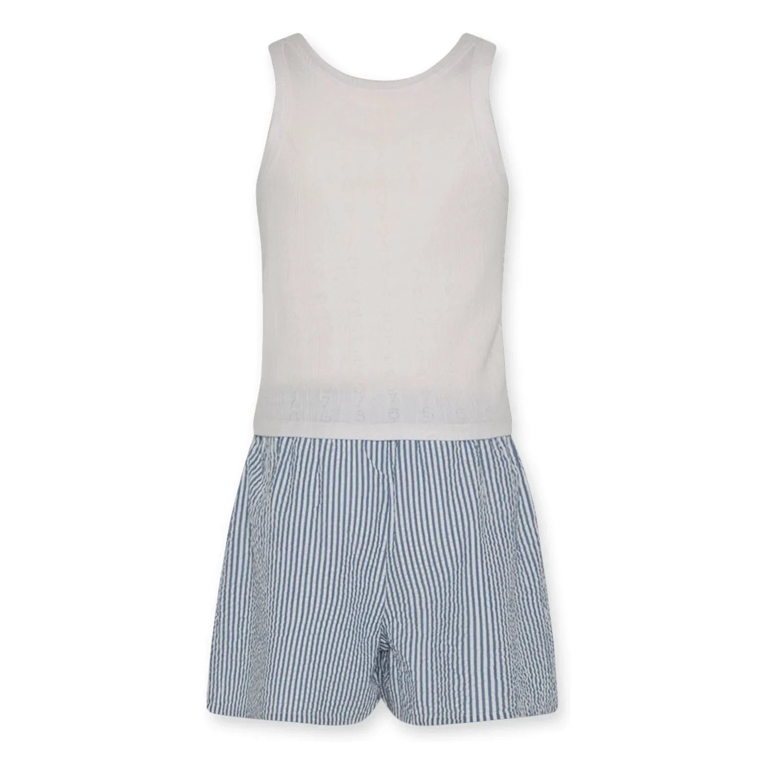 AO76 - La Pajama striped pyjamas | Blue