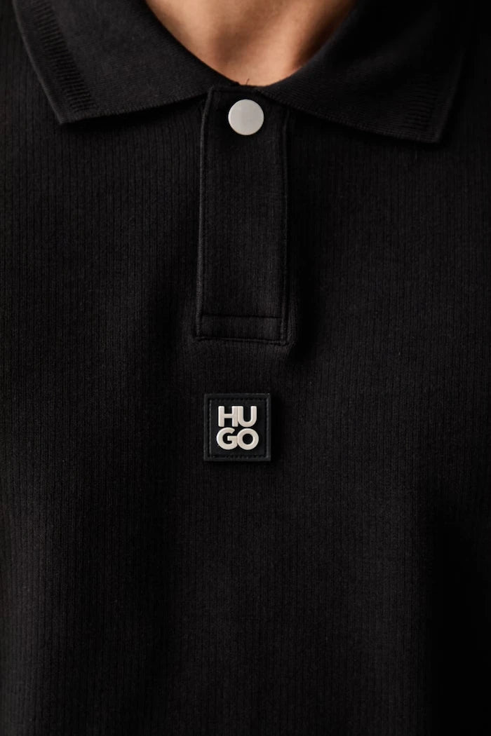 HUGO pamuklu erkek sweatshirt Dabins