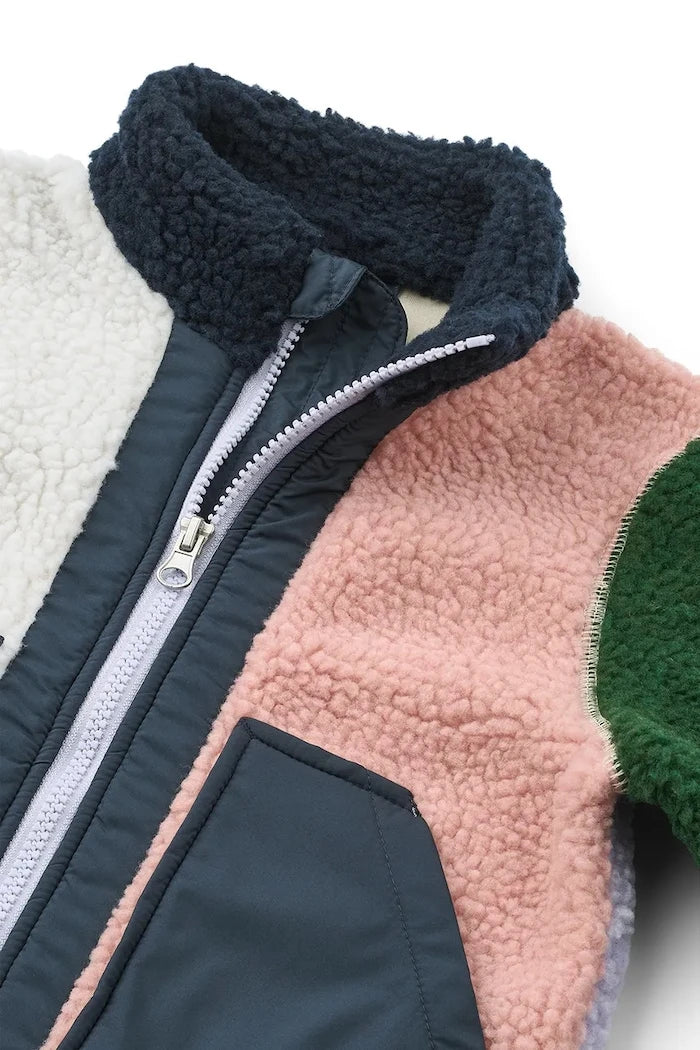 Liewood Çocuk Polar Fermuarlı Sweatshirt Noam Pile Jacket