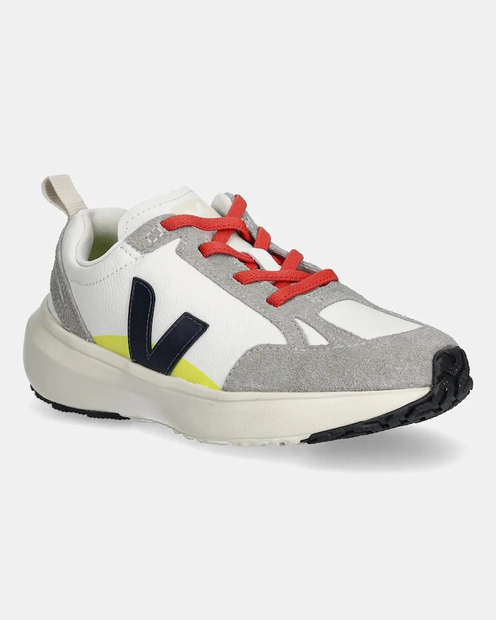 Veja Small Canary Light Çocuk Deri Spor Ayakkabı