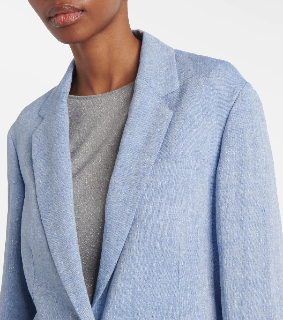Brunello Cucinelli - Linen-blend blazer