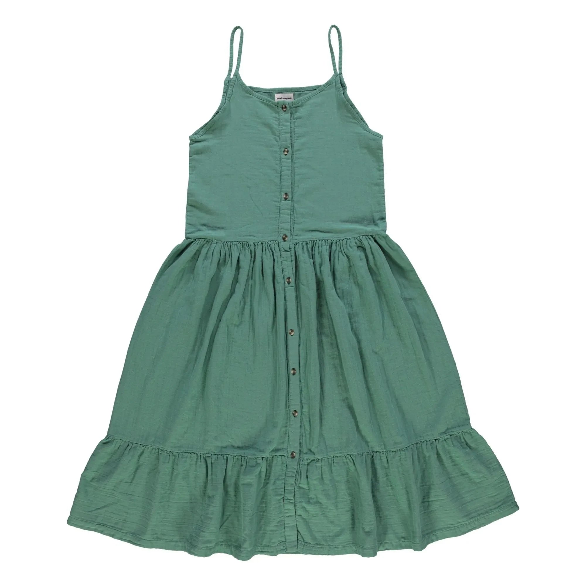 Poudre Organic - Celosie dress | Forest Green