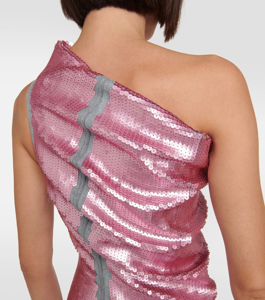 Rick Owens - One-shoulder sequined gown