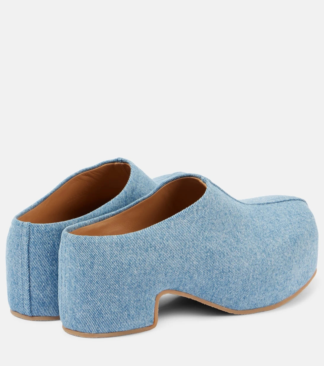 Dries Van Noten - Denim clogs
