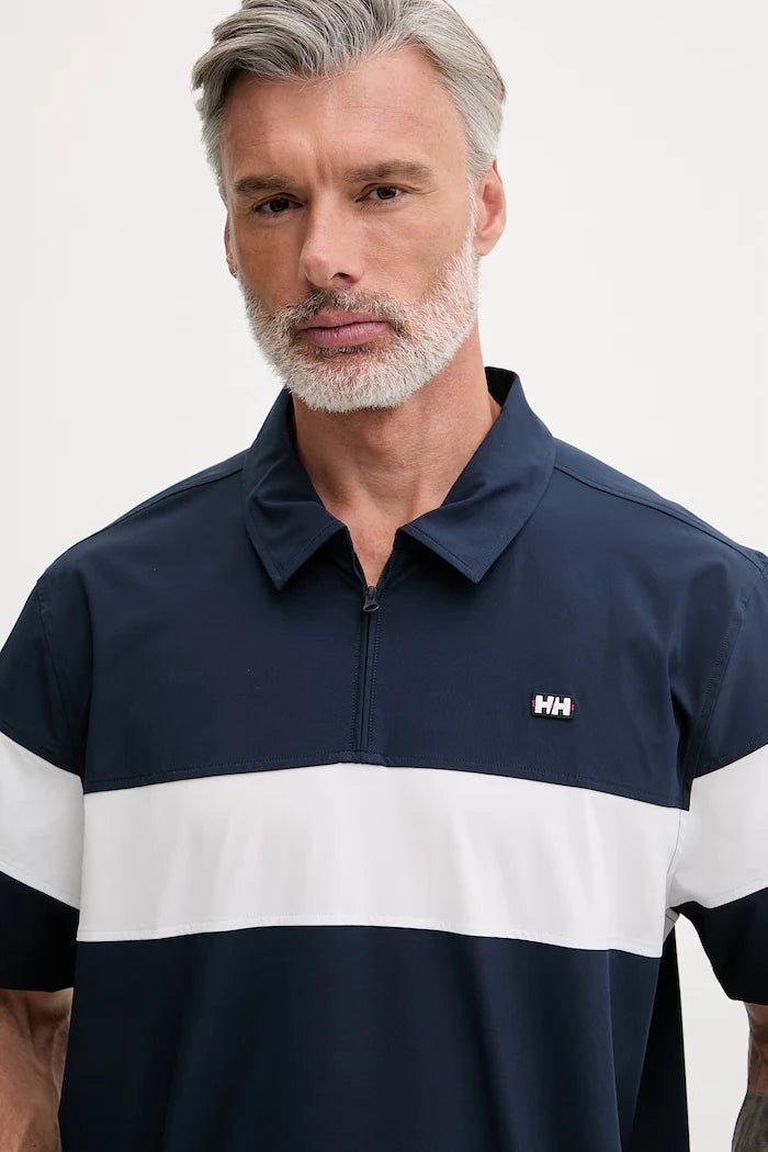 Helly Hansen тениска с яка мъжка LEVANTE