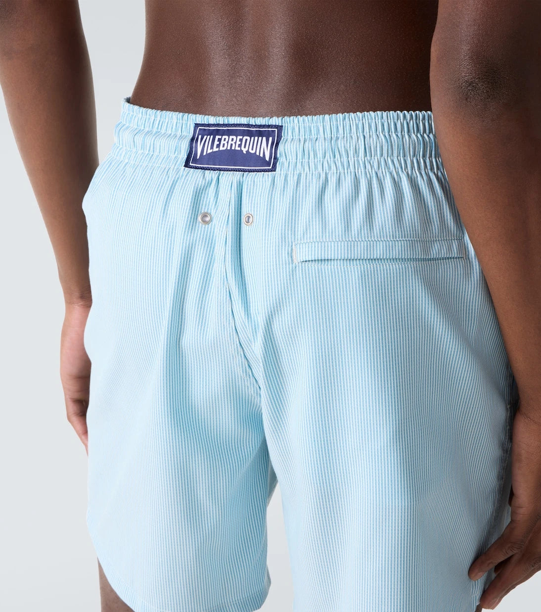 Vilebrequin - Bengal stripe wool swim trunks