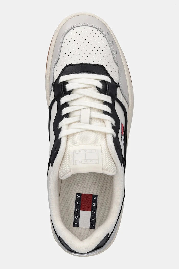 Кожени маратонки Tommy Jeans TJM CUPSOLE ELEVATED LEATHER