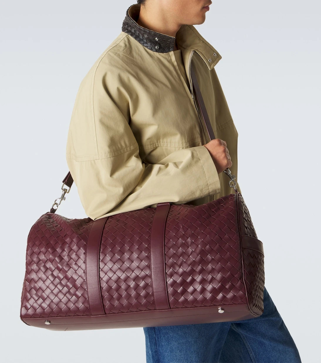 Bottega Veneta - Intrecciato leather duffel bag