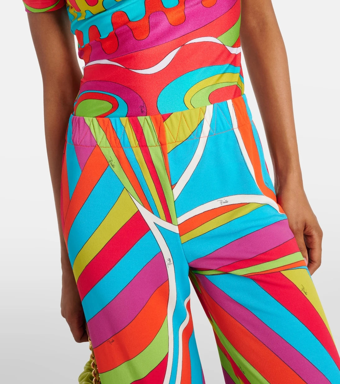 Pucci - Iride printed straight pants