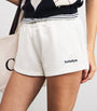 Ivory xSotheby’s Cotton Embroidered Sweatshorts
