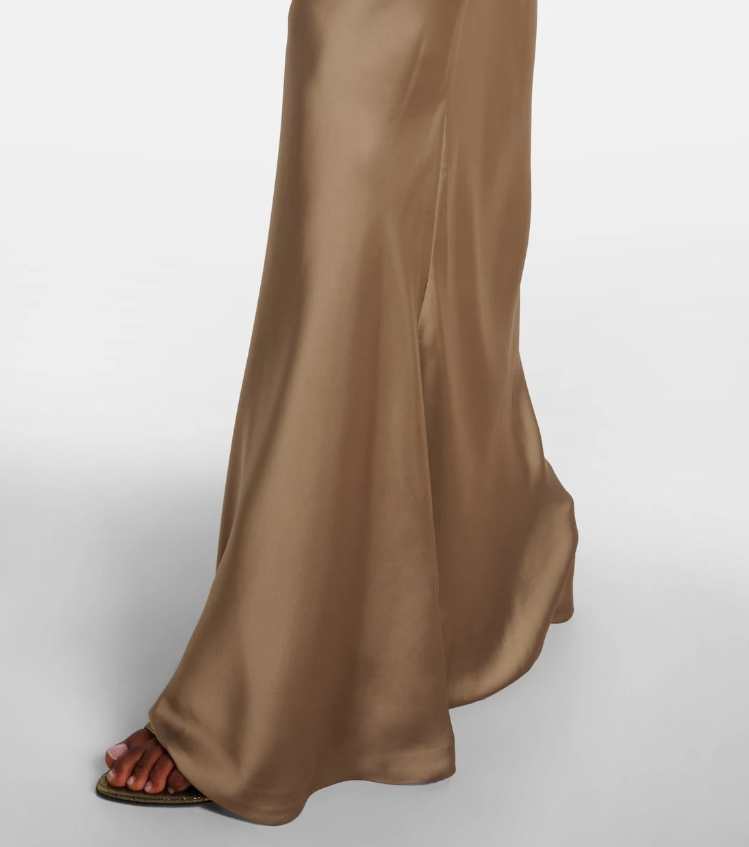 Norma Kamali - Obie satin gown