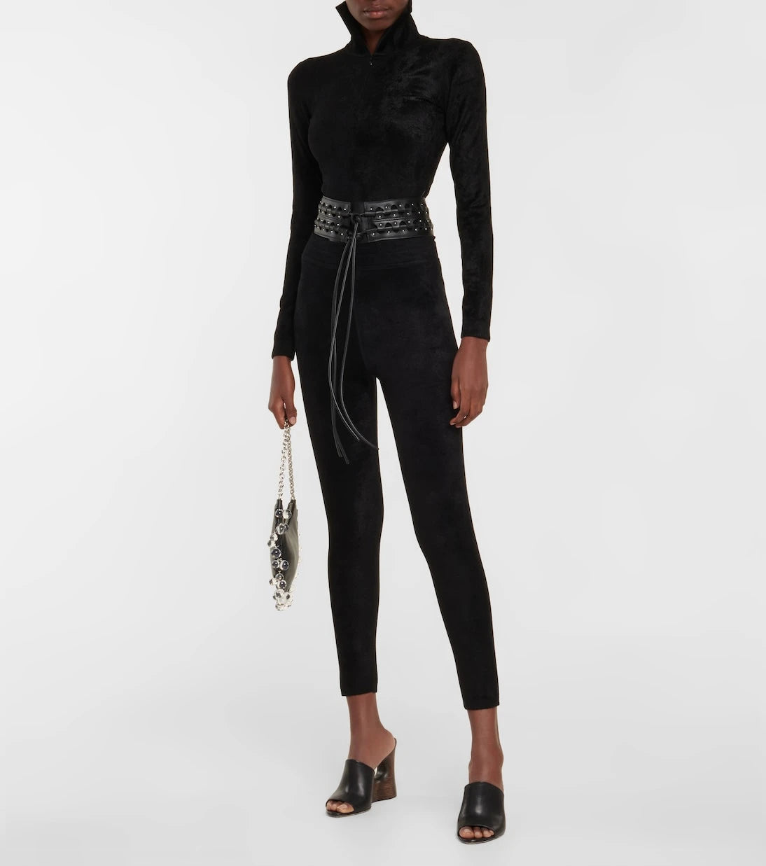 Alaïa - Turtleneck bodysuit