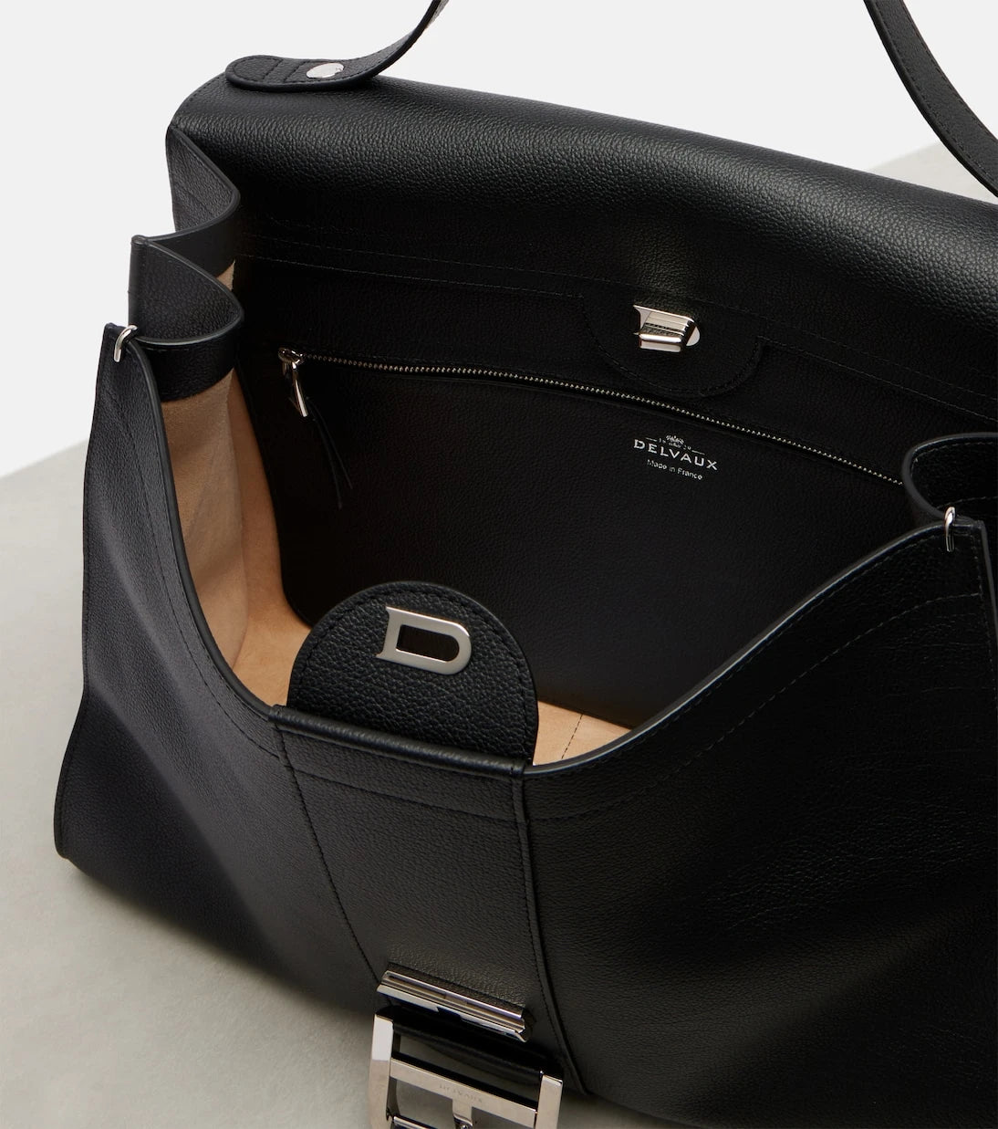 Delvaux - Brillant Large leather shoulder bag