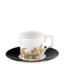 Meissen Golden Bamboo Espresso Cup and Saucer