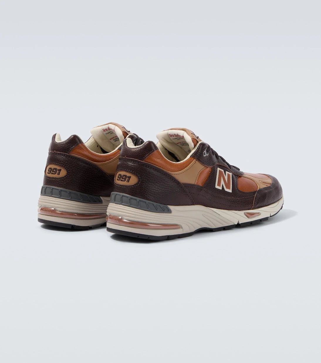 New Balance - Made In UK 991v1 leather sneakers