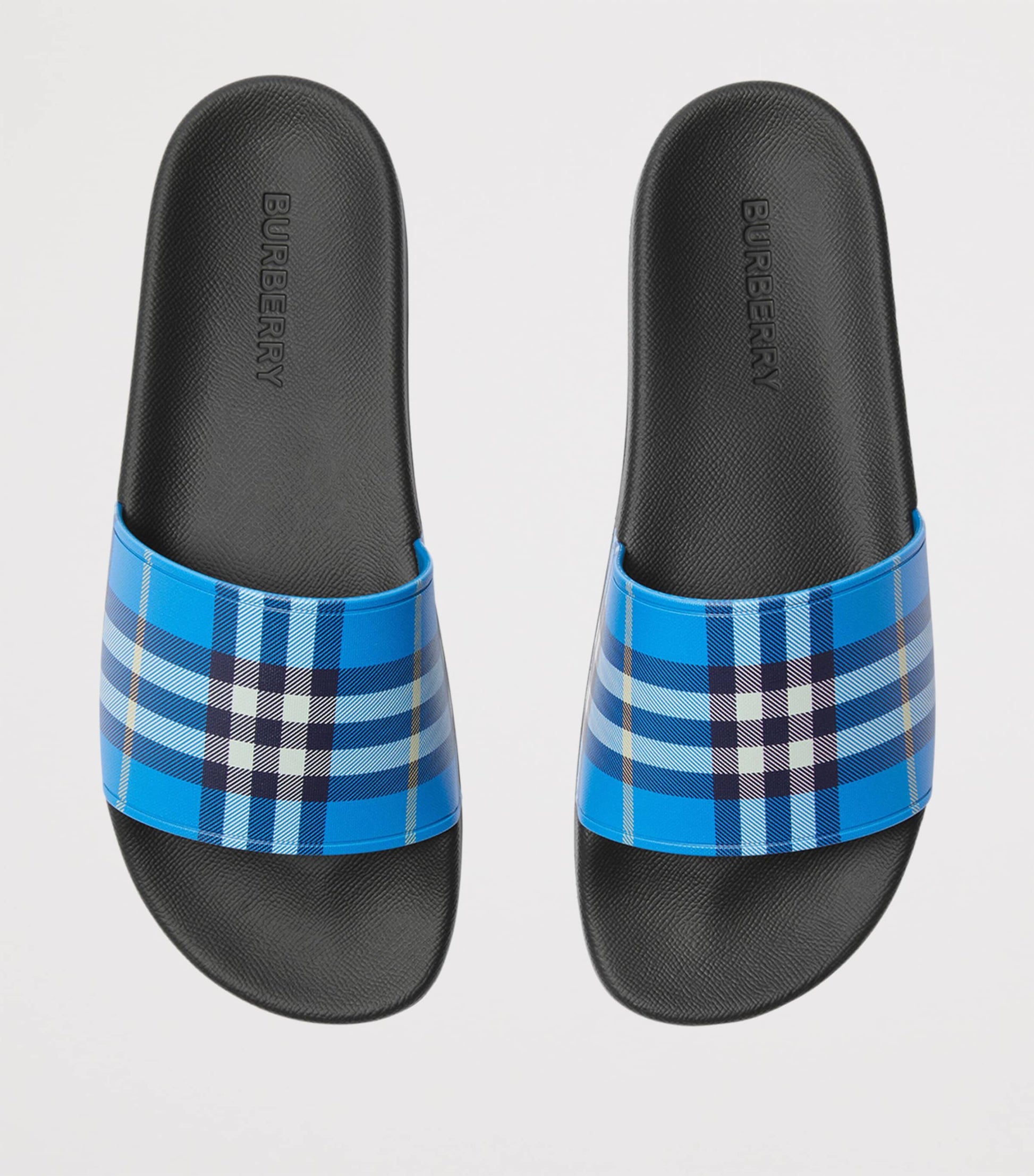 Burberry Check Slides