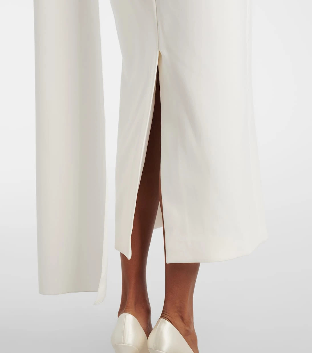 Roksanda - Bridal Maite 2 caped one-shoulder gown