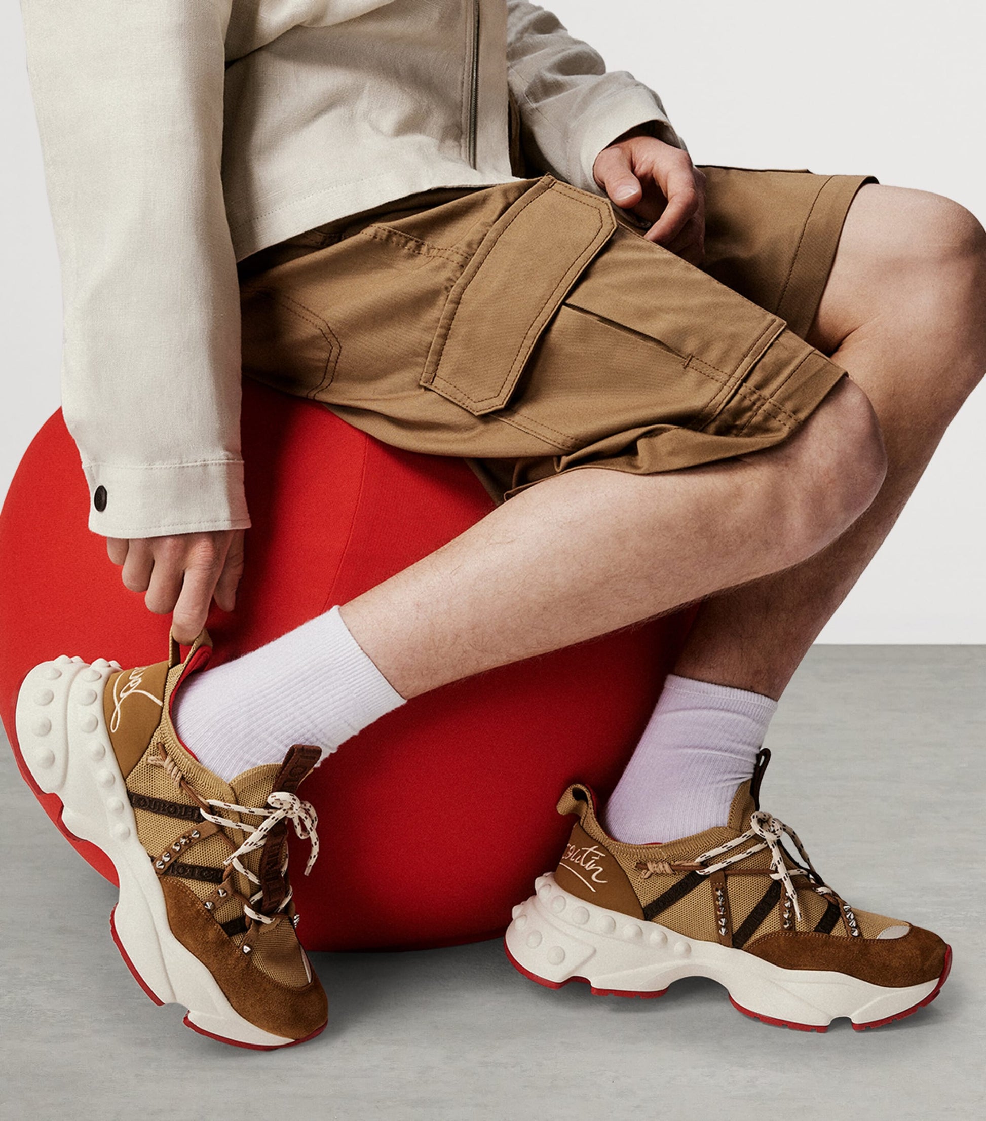 Trailnrun Leather Sneakers