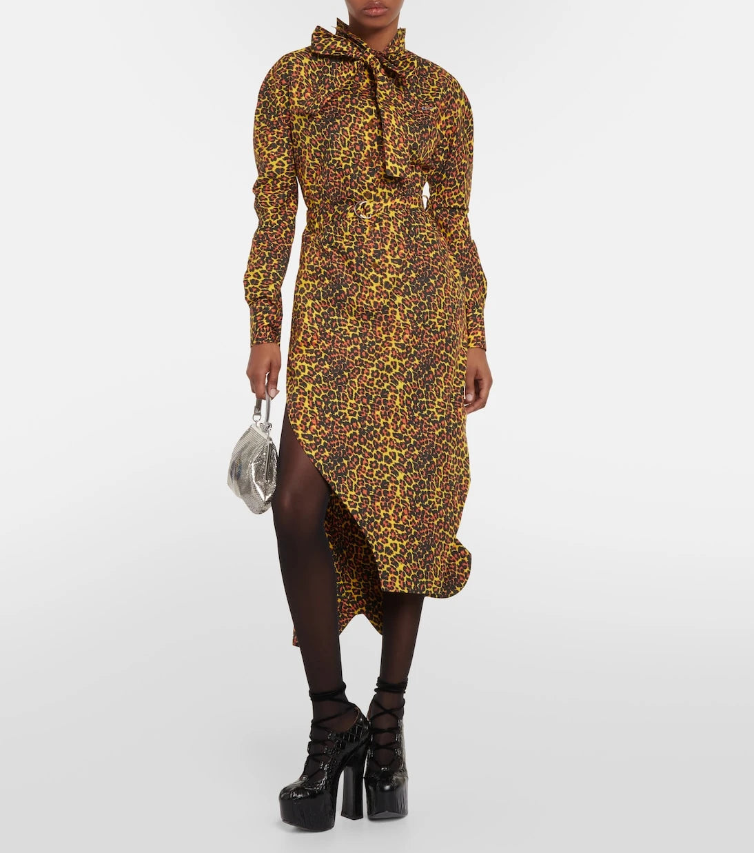 Vivienne Westwood - Leopard-print cotton maxi dress