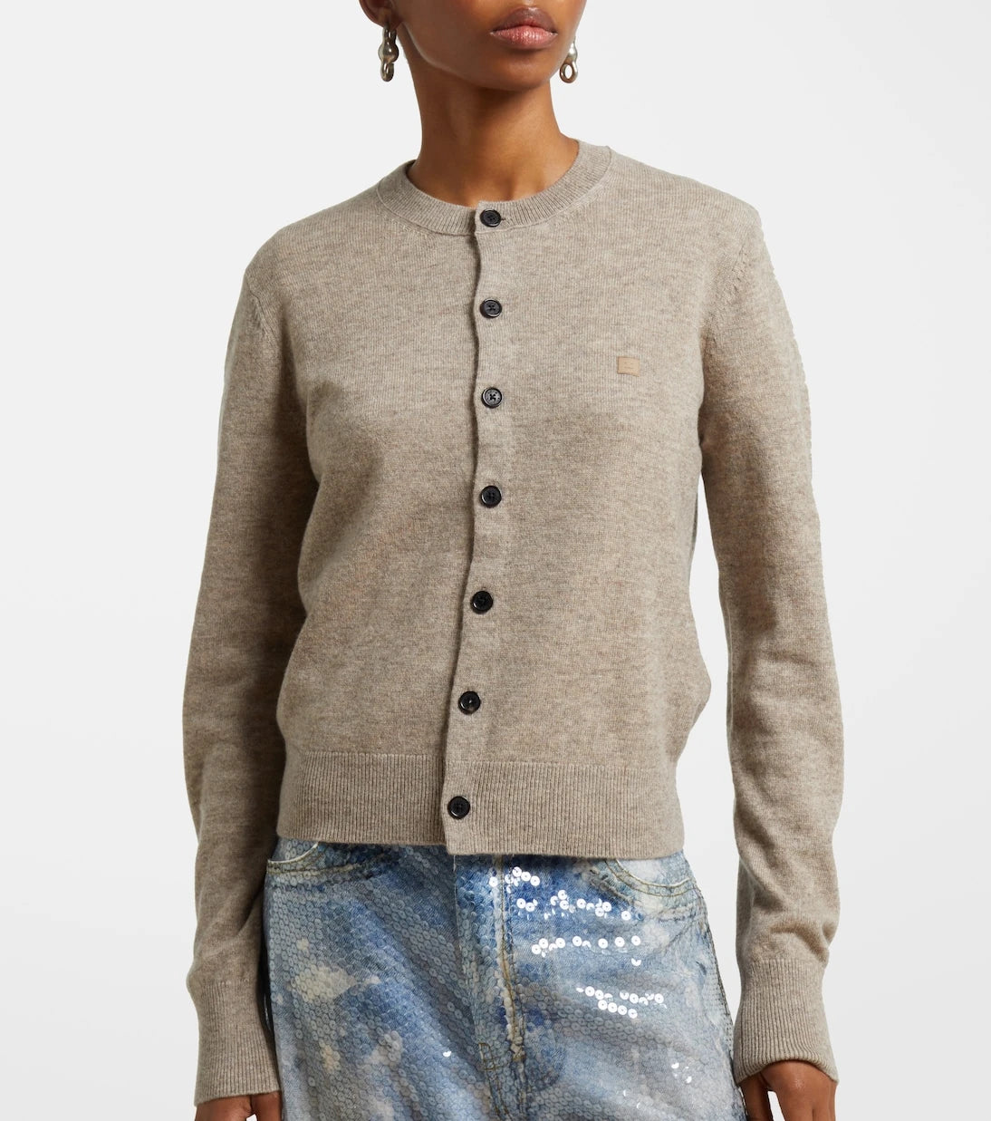 Acne Studios - Keny Face wool cardigan