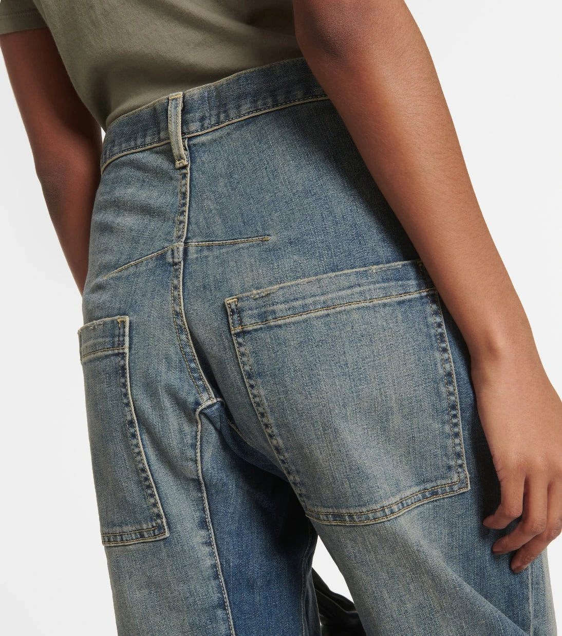 Nili Lotan - Shon high-rise wide-leg jeans