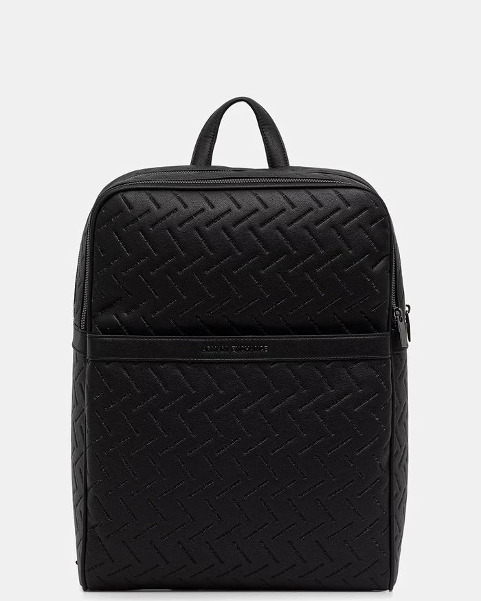Armani Exchange Erkek Suni Deri Sırt Çantası