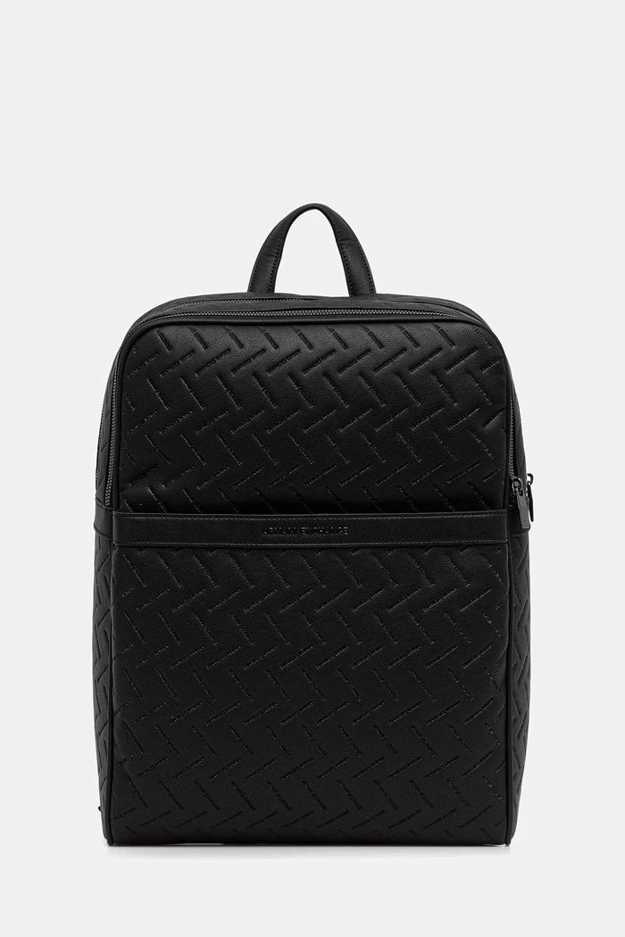 Armani Exchange Erkek Suni Deri Sırt Çantası