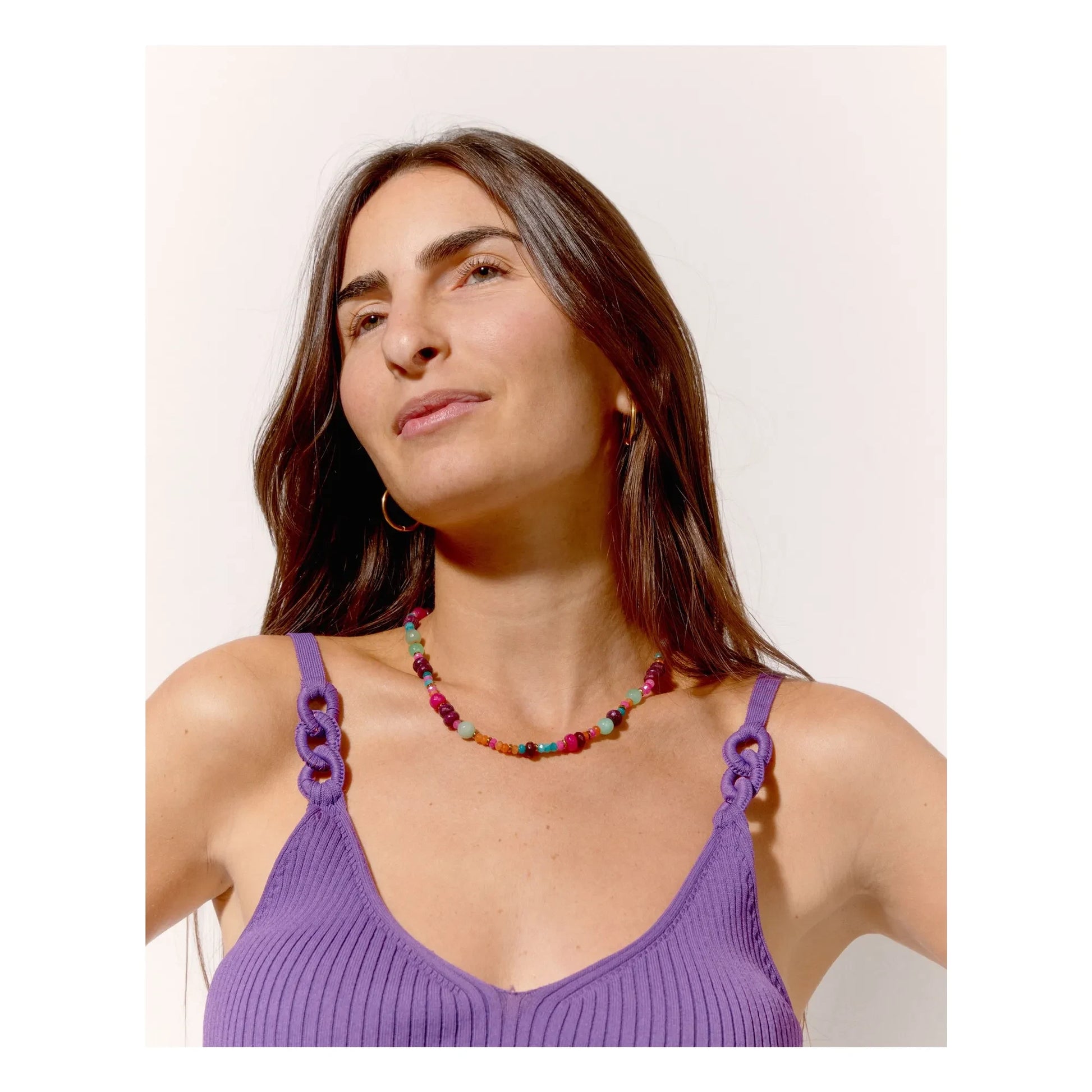 Palas - Gallipoli necklace | Pink