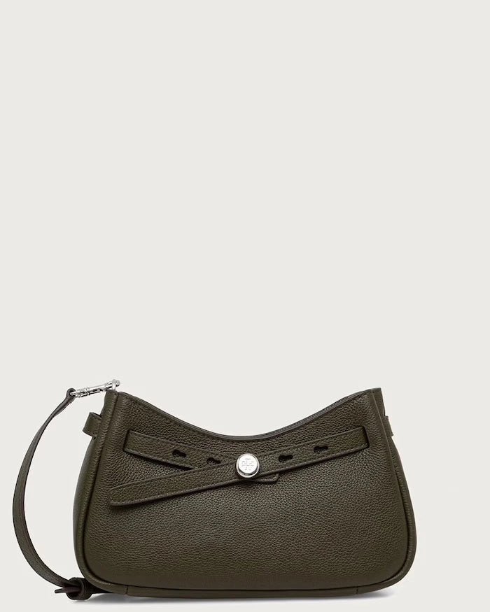 Tory Burch kadın deri crossbody çanta Romy Zip