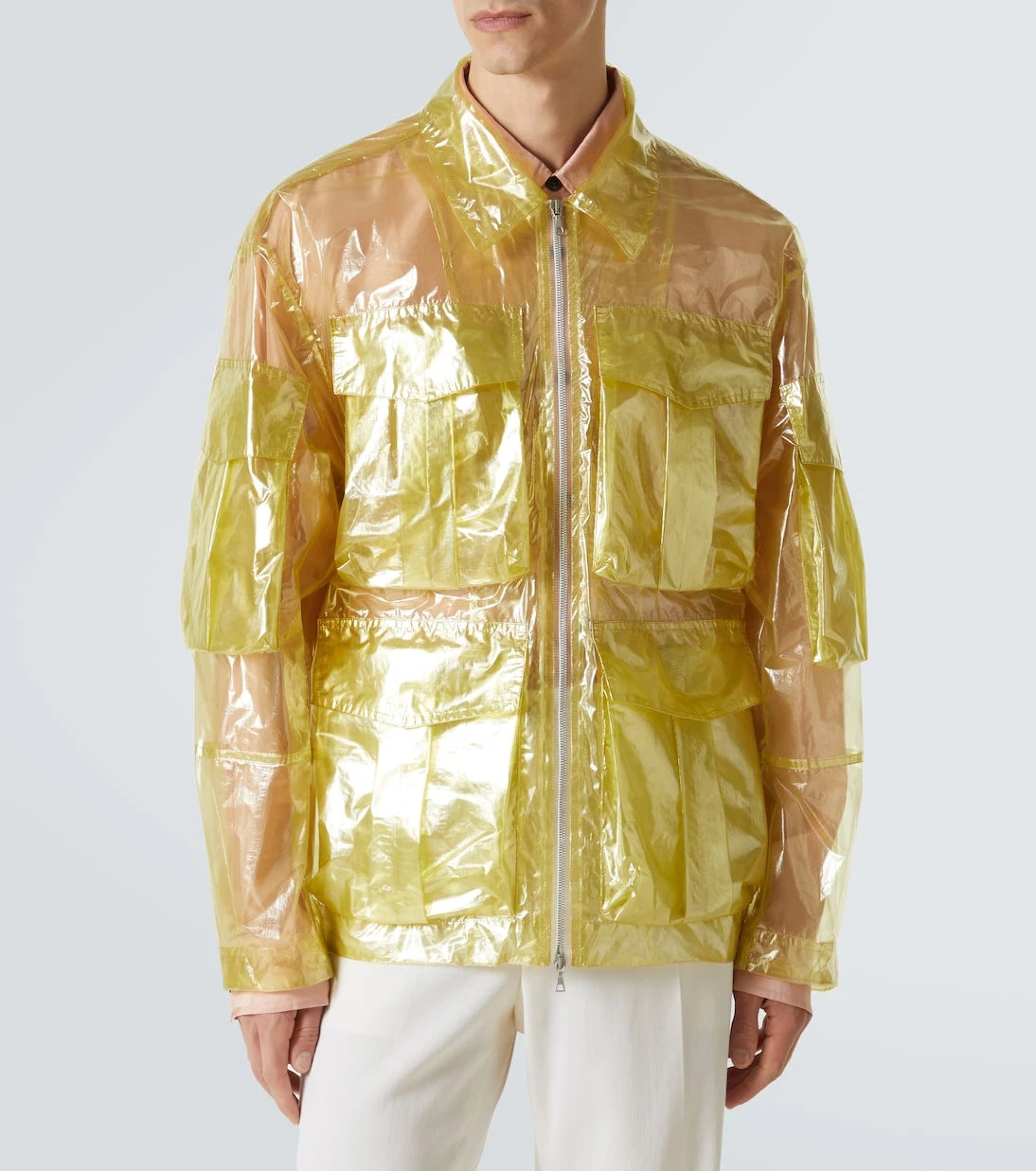 Dries Van Noten - Transparent technical jacket