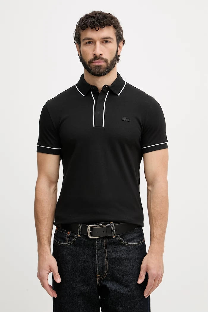 Lacoste erkek pamuk elastan yakalı tişört
