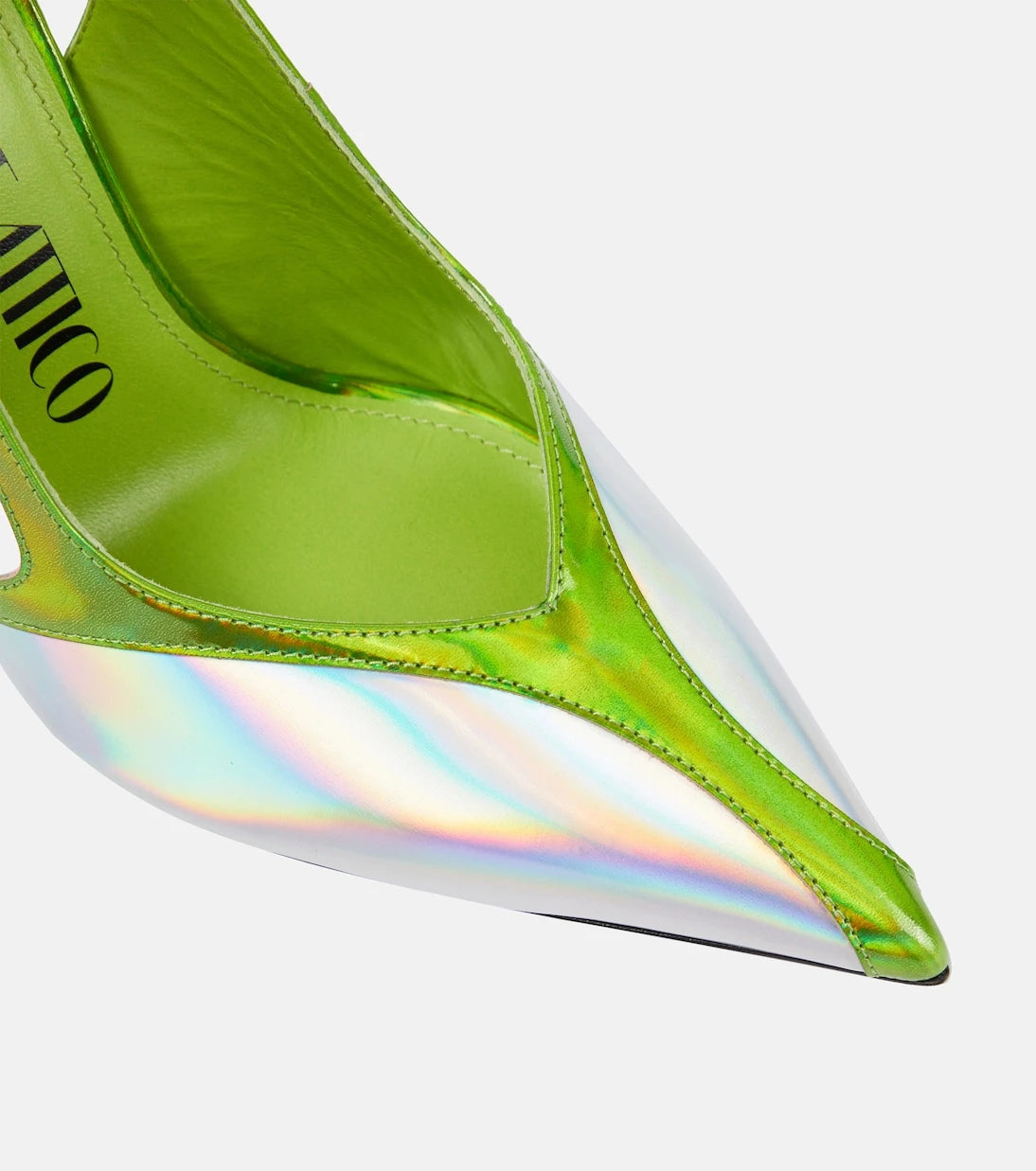 The Attico - Venus leather pumps