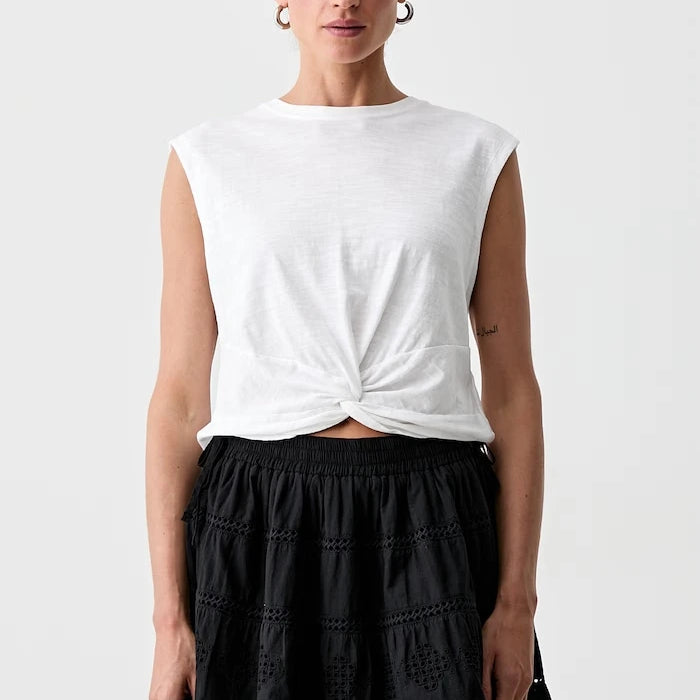 Levi's топ дамски от памук TWISTED FEMME SS