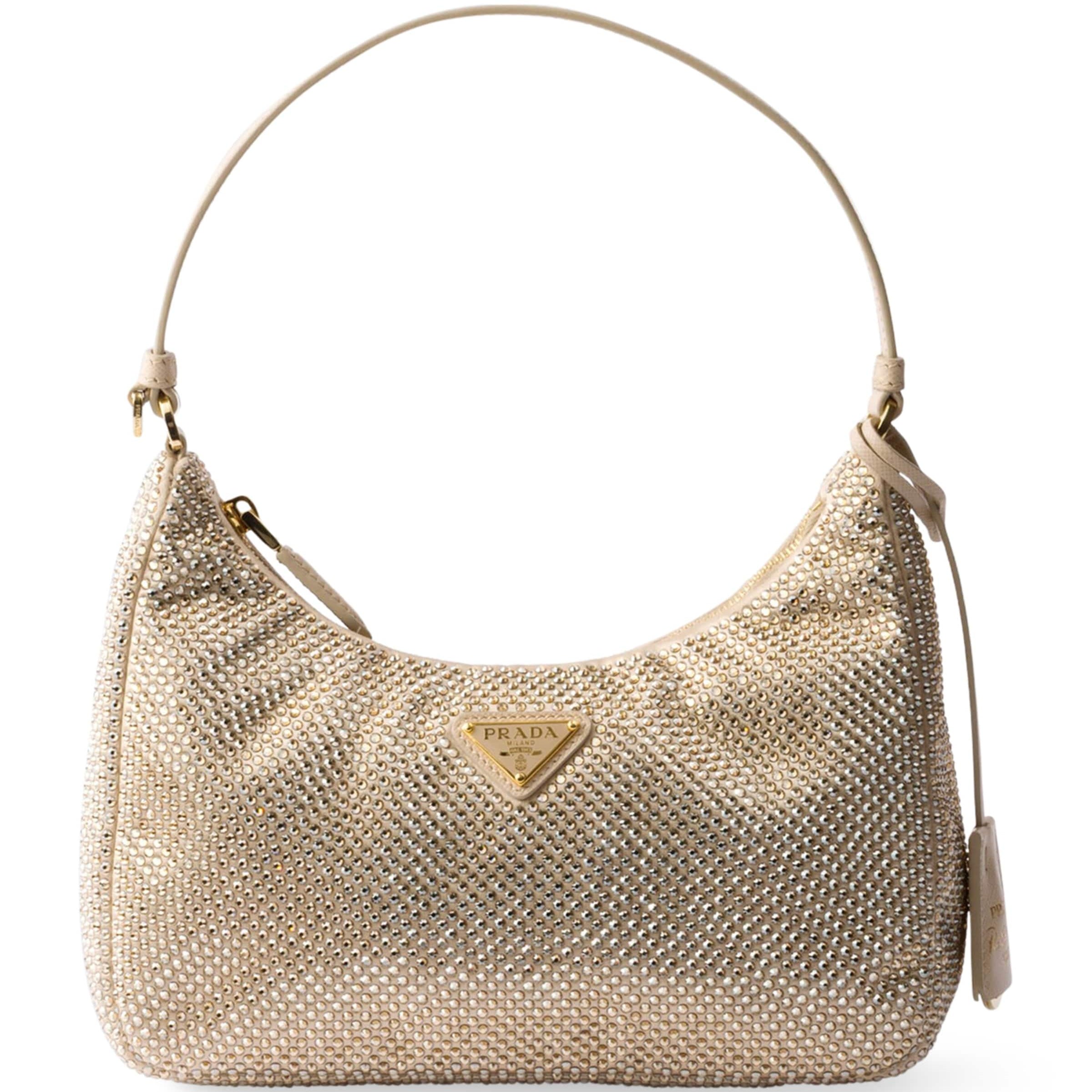 Crystal-Embellished Re-Edition 2005 Shoulder Bag