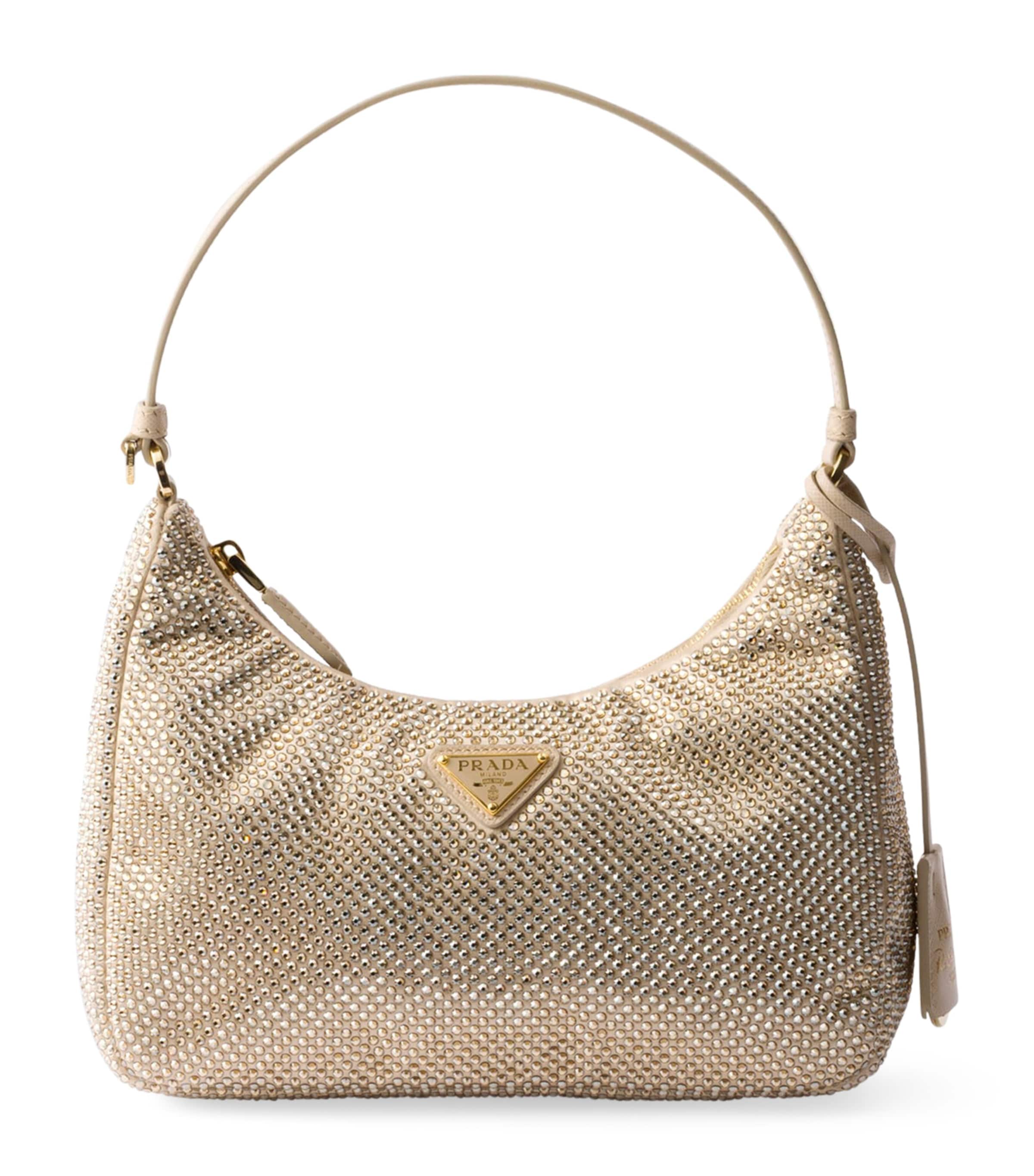Crystal-Embellished Re-Edition 2005 Shoulder Bag