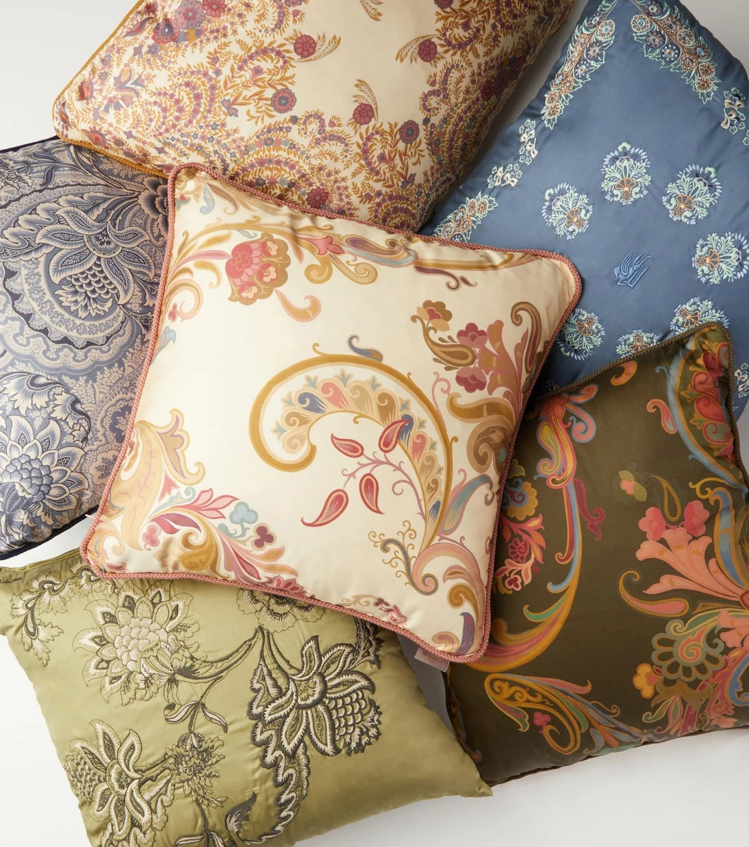 Etro - وسادة Kentia مطرزة