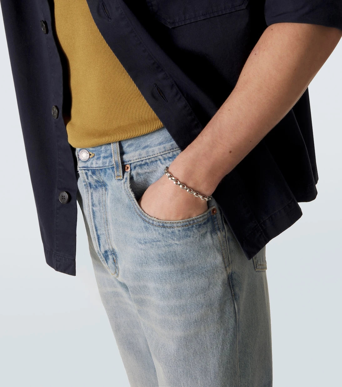 Saint Laurent - Logo chain bracelet