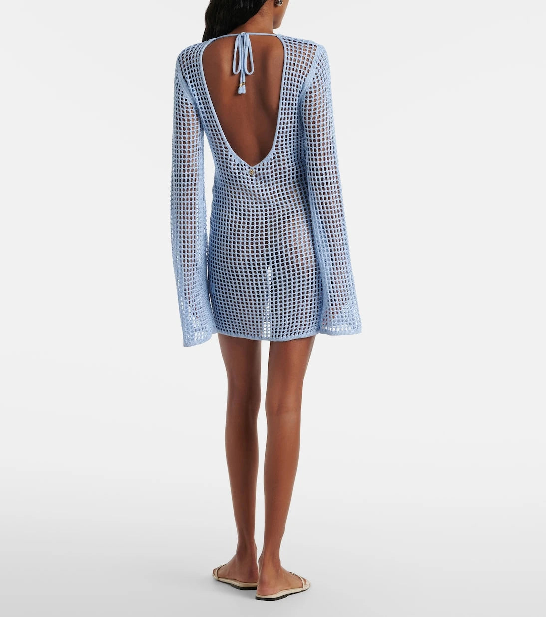 Bananhot - Serena open-knit minidress