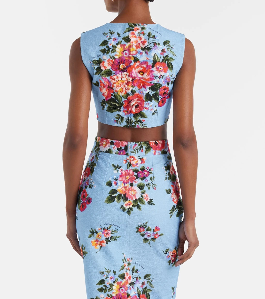 Dolce&Gabbana - Floral cotton top