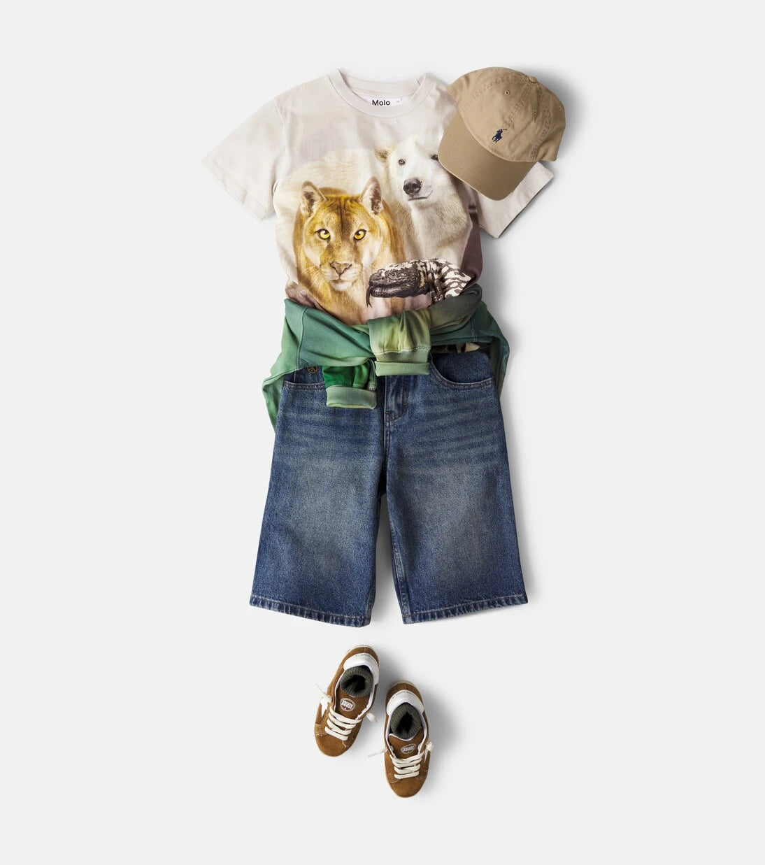 Molo - Riley printed cotton jersey T-shirt