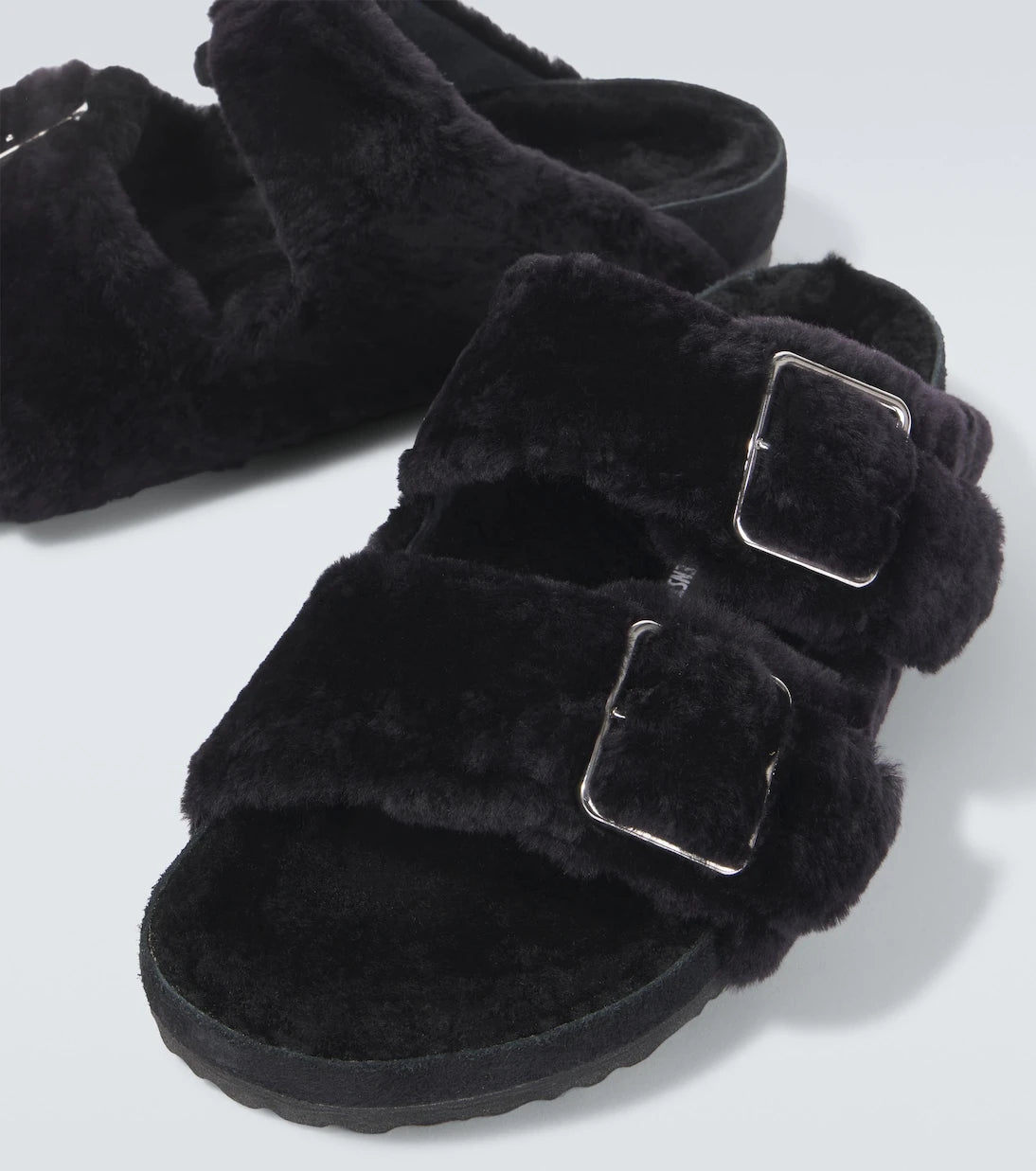 Birkenstock 1774 - Arizona 1774 shearling-lined suede sandals