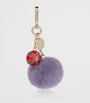 Christian Louboutin Multi Circus Pom-Pom Keyring