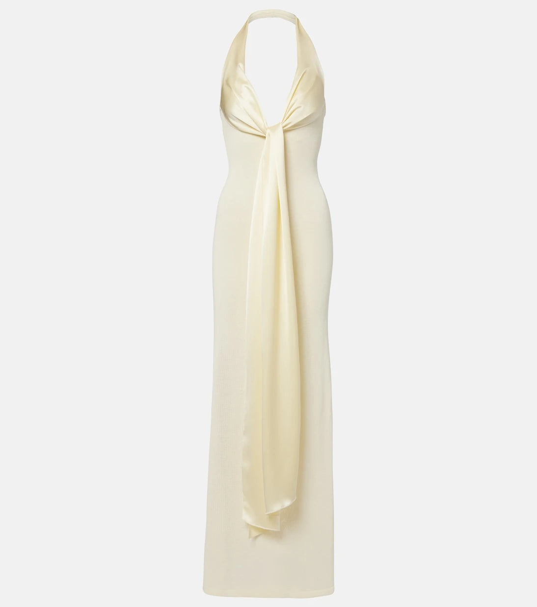 Aya Muse - Nayra cotton and silk blend maxi dress