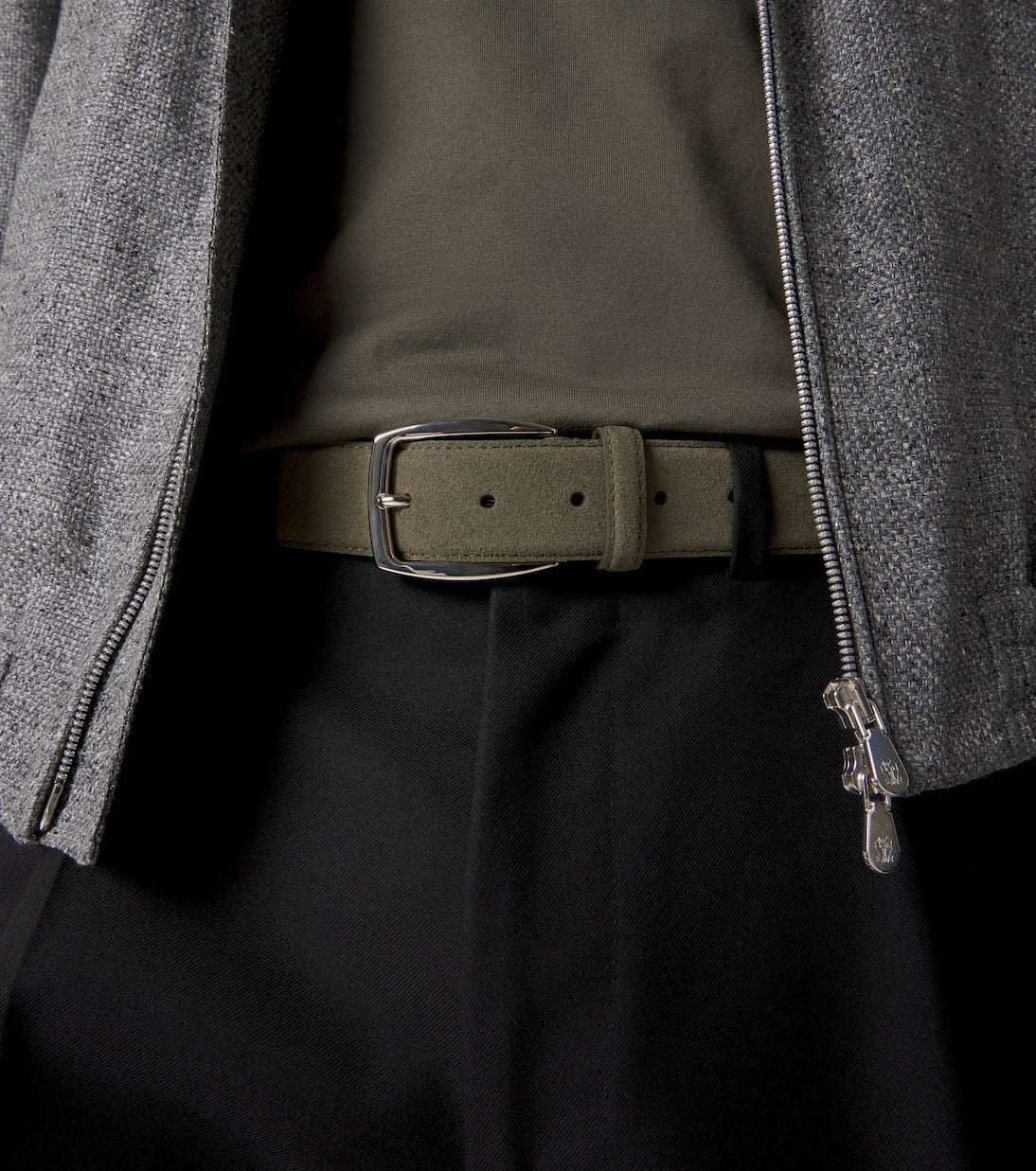Brioni - Suede belt