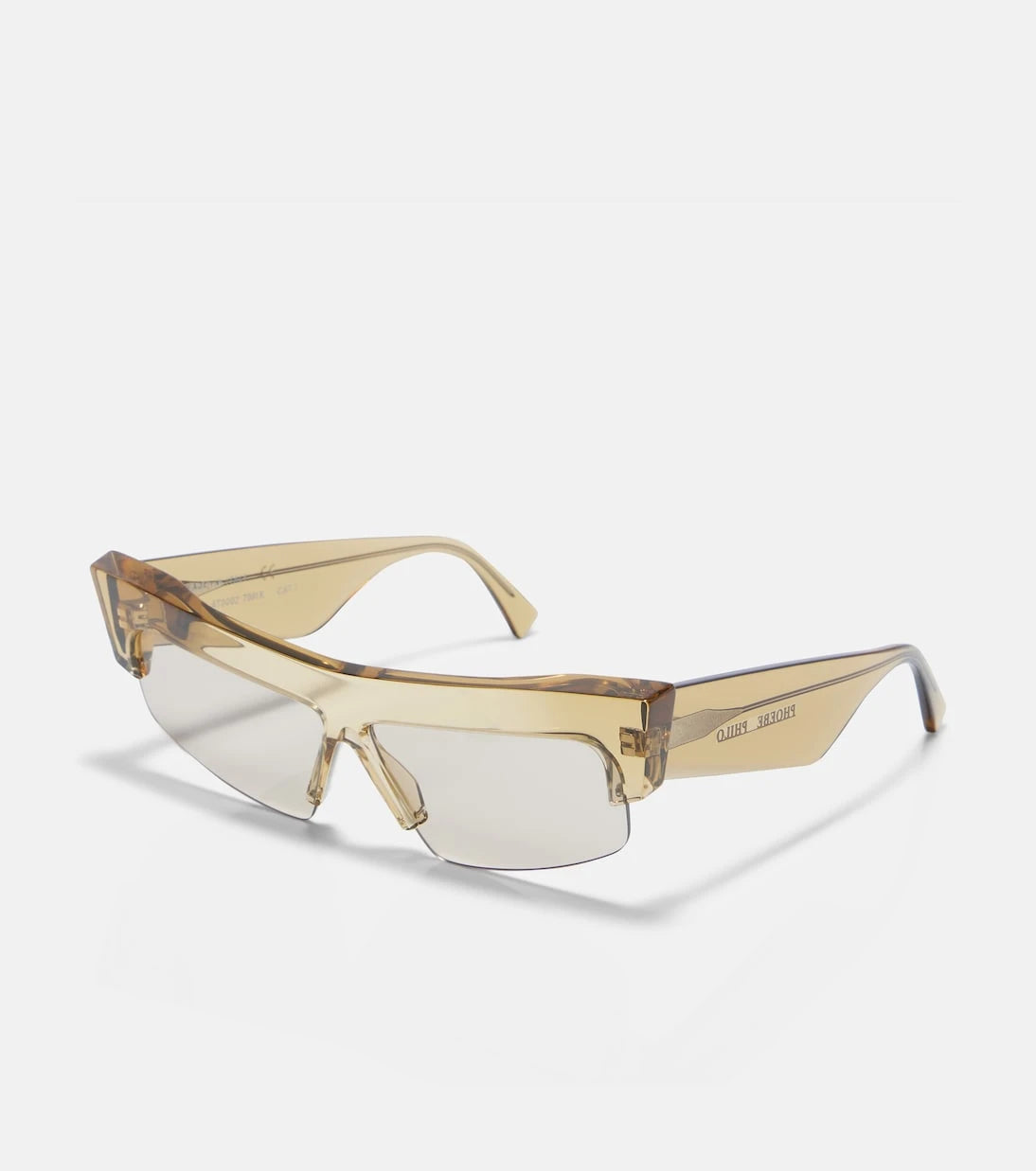 Phoebe Philo - Sliced Cruise rectangular sunglasses