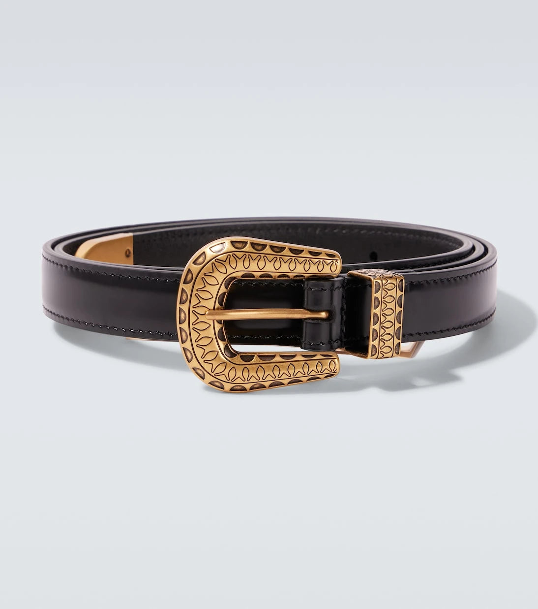 Valentino Garavani - VLogo leather belt