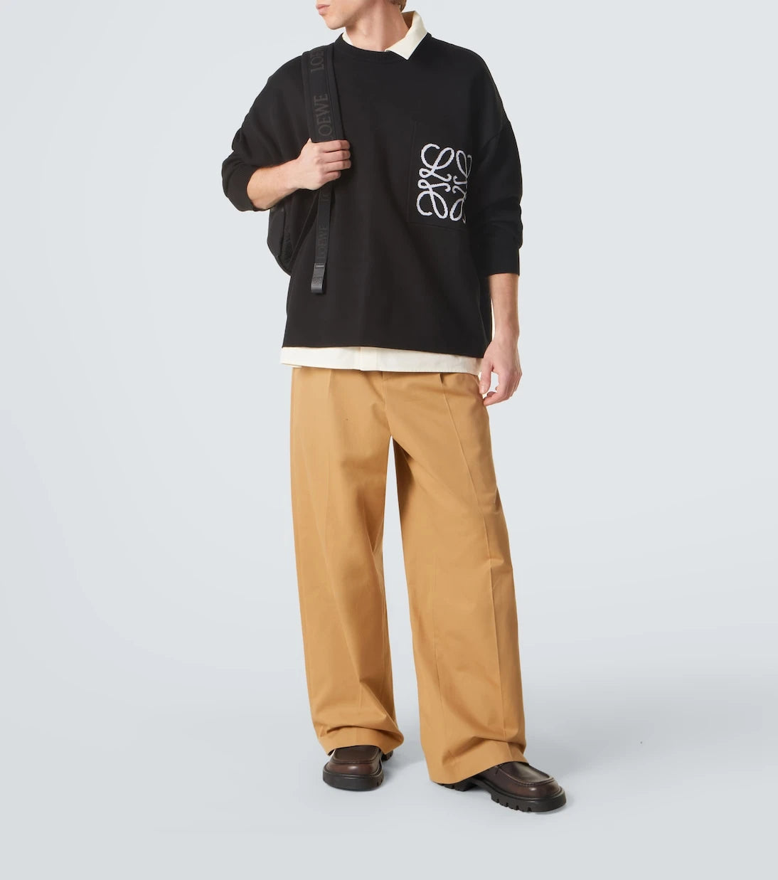 Loewe - Anagram embroidered sweater